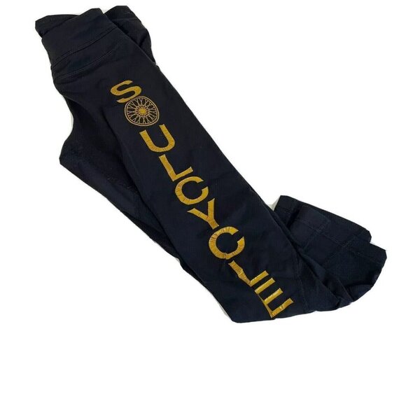 Lululemon Pants - Lululemon Soulcycle Capri Cropped Leggings Womens‎ Size 6 Black Athletic Pull On